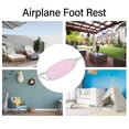 thumbnail image 3 of Travel Rest Pad, Breathable Mesh Footrest for Offices, Schools, Buses, Trains, or Long Distance Airplanes With Storage Bag, 3 of 8