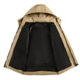 thumbnail image 6 of QTBIUQ Boys Padded Coat with Pockets Hooded Zip Quilted Mid-Length Parka Warm Winter, 6 of 8