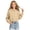 Khaki-XhYZF, variant on RFQWOVSR Girls Crop Zip Up Hoodie Soft Comfortable with Pocket Casual Jacket 5-6 Years