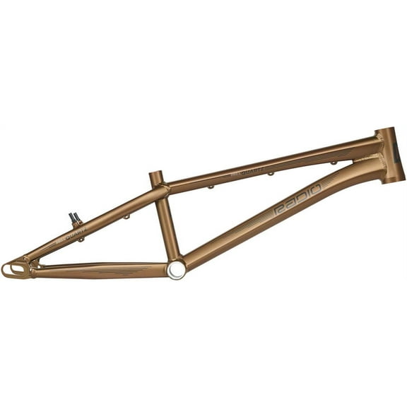 Radio Quartz BMX Race Frame - Pro L, 20.9" TT, Metallic Copper