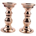 thumbnail image 2 of Juego de 10 Candelabros con Pilar de Metal, Centros de Mesa para Bodas, Candelabros Soporte de Velas, Dorado, 2 of 7