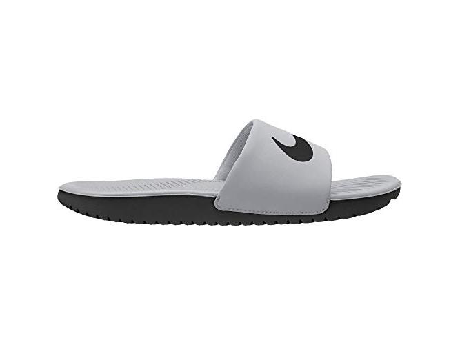 nike kawa slide grey