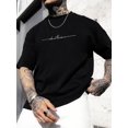 thumbnail image 1 of playera de manga corta para adultos con logotipo de los años 90 clásico Style Graphic TeesMen's "Whatever" Print T-shirt, Summer Trendy Short Sleeve s Tee For Adult, Men, Women, Teen, Teenager, Adol, 1 of 6