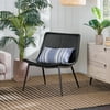 Gap Home Lounge Chair, Matte Black