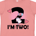 thumbnail image 4 of Inktastic 2nd Birthday 2 Year Old Girl Unicorn Girls Toddler T-Shirt, 4 of 5