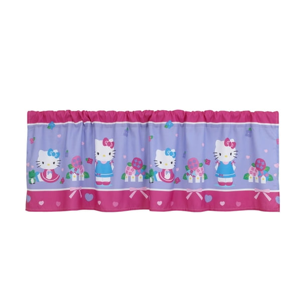  Hello  Kitty  Springtime Friends Window  Valance Pink 