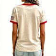 thumbnail image 4 of Women's Never Forget 911 Memorial T Shirt We Will Never Forget 9/11 Tee American Flag Patriotic Shirt, XL, 4 of 4