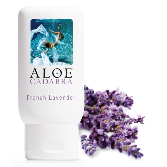 Aloe Cadabra Water Based Natural Personal Lubricant and Organic Vaginal Moisturizer for Men, Women and Couples, 2.5 Ounces