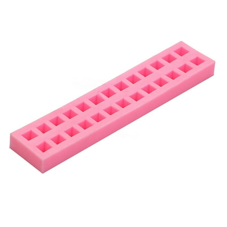 

FLYHMAI Promotion for Today 3D Letter Square Shape Cartoon Liquid Silicone Mould Fondant Cake Decoration Insert