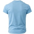 thumbnail image 3 of TQWQT Men's 250 Years USA Patriotic T-Shirt 1776-2026 American Flag Jet Fighter Short Sleeve 4th of July Shirt Crew Neck Summer Workout Tops USA Flag Graphic Tees Light Blue S, 3 of 3