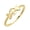 Gold, variant on Triple Moon Pentacle Stainless Steel Ring Crescent Moon Mythology Jewelry