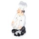 thumbnail image 4 of Estatua de chef estilo rural americano, delantal de chef, decoración para restaurante, cafetería, cocina., 4 of 14