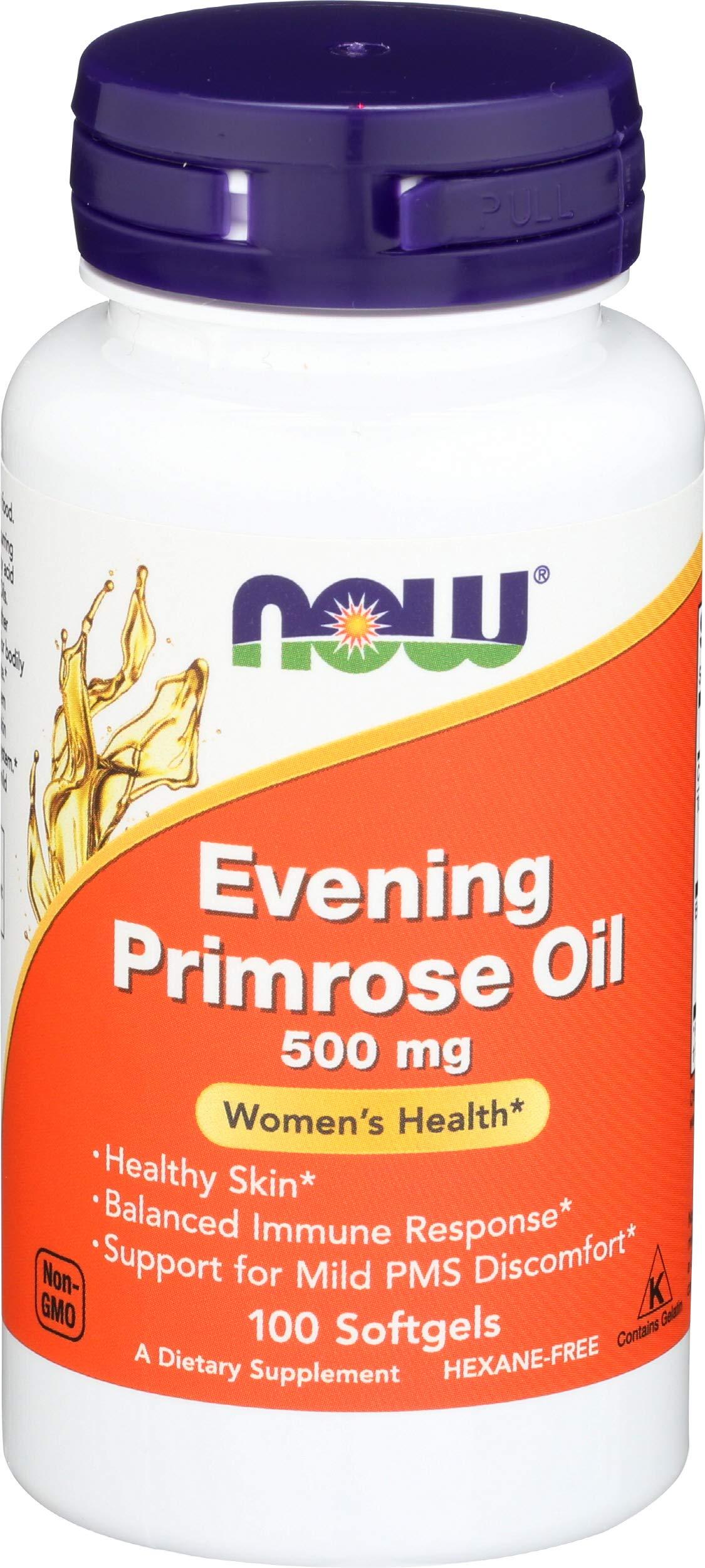 NOW Supplements, Evening Primrose Oil 500 mg with Naturally Occurring