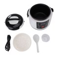 thumbnail image 2 of Portable Mini Rice Cooker, 24H Reservation Car Rice Cooker 2L Insulation Function Safe 12V with Inner Pot for Travel for Soup, 2 of 7
