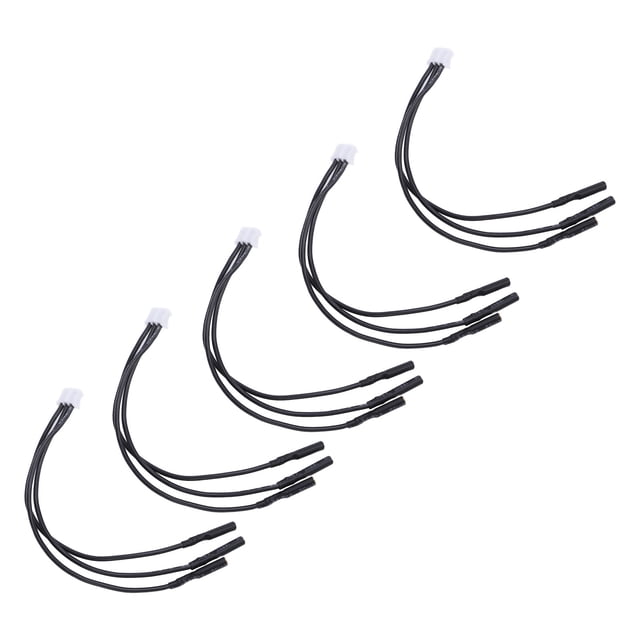 Adaptador de enchufe de plátano de 2.0 mm, enchufe de plátano A ph3.0 cable masculino 5pcs deseño estándar pines resistente conexión segura para el motor sen escobillas axiales