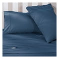 thumbnail image 2 of Juego de Sábanas Microfibra, Frescas, Hipoalergénicas, Real Textil (Azul Marino, Queen Size), 2 of 6