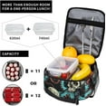 thumbnail image 4 of Octopus Skull Tentacles Lunch Box - Insulated Lunch Bags for MenWomenWomenMen Detachable Handle Lunchbox Meal Tote Bag, 4 of 7