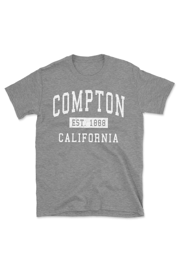 Compton California Classic Established Men's Cotton T-Shirt