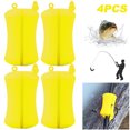 thumbnail image 1 of Soporte para Caña Pescar Protección Herramientas Pesca () Amarillo, 1 of 5