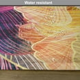 thumbnail image 6 of Ambesonne Retro Place Mats Set of 4, Abstract Colorful Natural, Standard Size, Multicolor, 6 of 6