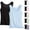 #02 Light Blue, variant on Seamless Ice Silk Tank Tops for Women 2 Pack Scoop Neck Sleeveless Camisole Blouses Breathable Summer Daily Basic Undershirts ,XL,#02 Pink