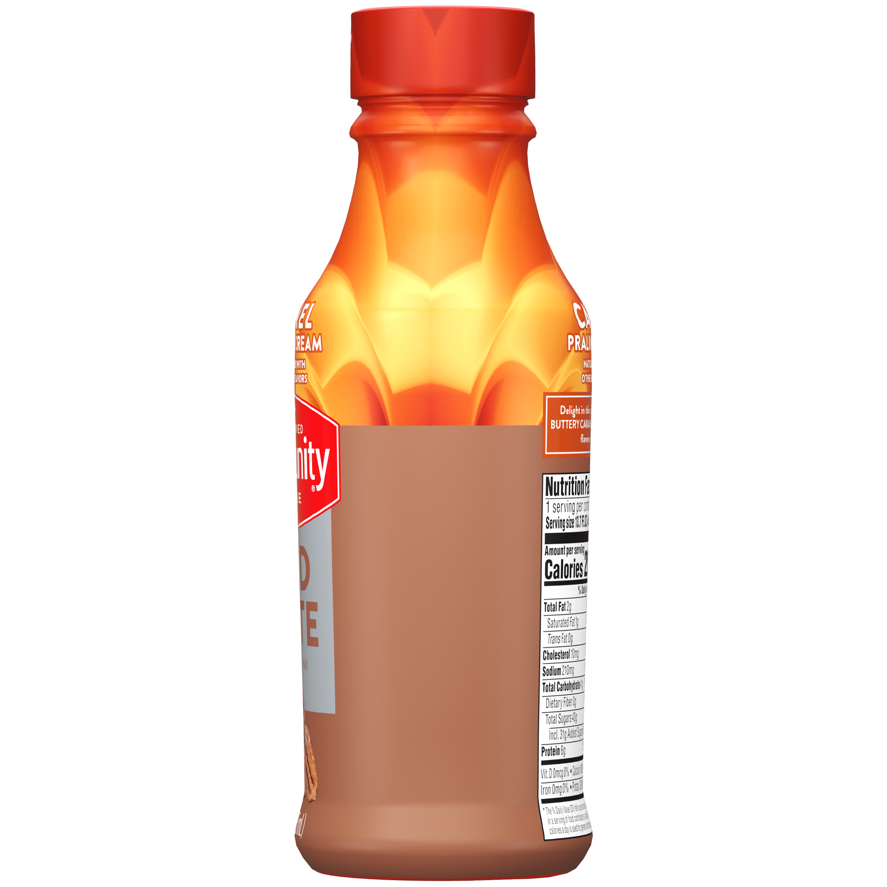 (2 pack) Community Coffee Caramel Pralines and Cream Iced Latte - 13.7 oz Bottle
