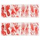 thumbnail image 1 of 8 hojas de pegatinas de ventana de Halloween para decoraciones de Halloween, 1 of 3