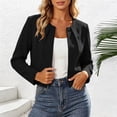 thumbnail image 6 of Lnmiateer Womens Long Sleeve Open Front Bolero Shrug Lightweight Cropped Knit Cardigan Soft Fashion Layering Outerwear for Dress Outfits, 6 of 6