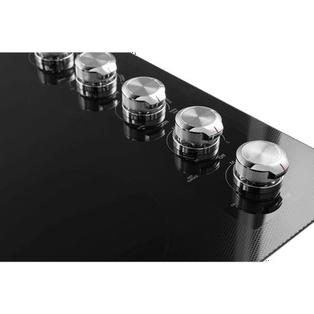 KitchenAid - 30" Electric Cooktop - Black