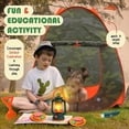 thumbnail image 2 of Set de Camping CraftBud para Niños con Tienda Pop Up y Herramientas para Niñas de 3 a 6 Años, 2 of 9