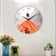 thumbnail image 4 of Reloj de pared silencioso analógico grande con batería, relojes de pared decorativos , relojes de pared grandes silenciosos sin tictac, Pierda perfecl Reloj de pared del dormitorio, 4 of 8