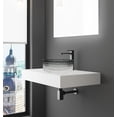 thumbnail image 3 of Scotch 14" Round Decorative Black Gradient Glass Sinks With 30" White Base, 3 of 7