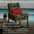 thumbnail image 2 of Oahu Tropical Black Essentials Dining Chair Cushion, 2 of 8
