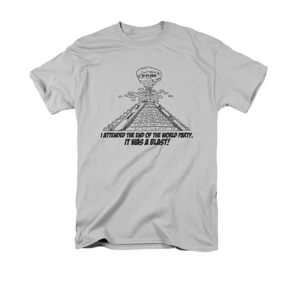 I Attended The End Of The World Party Funny Adult T-Shirt Tee