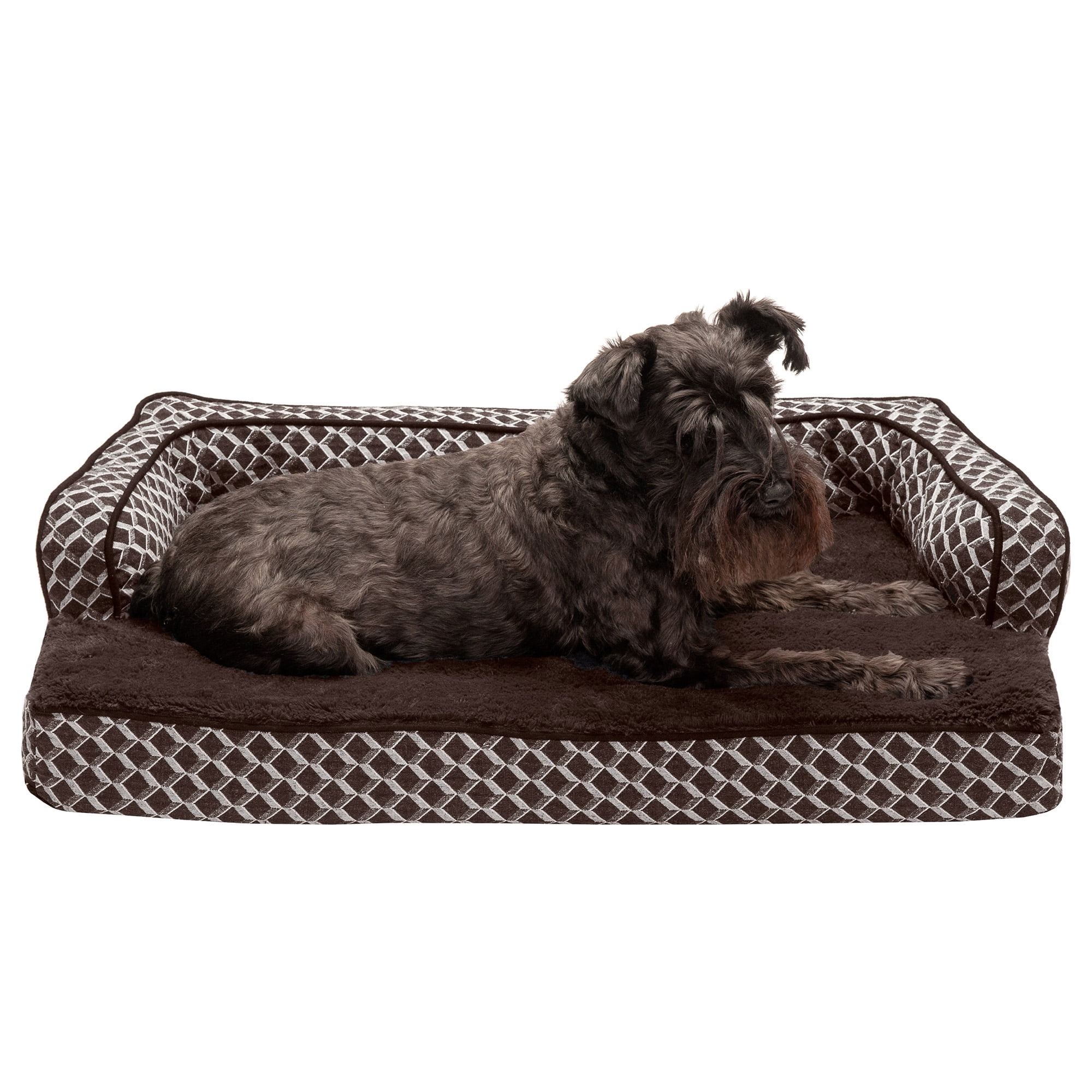 medium plush dog bed