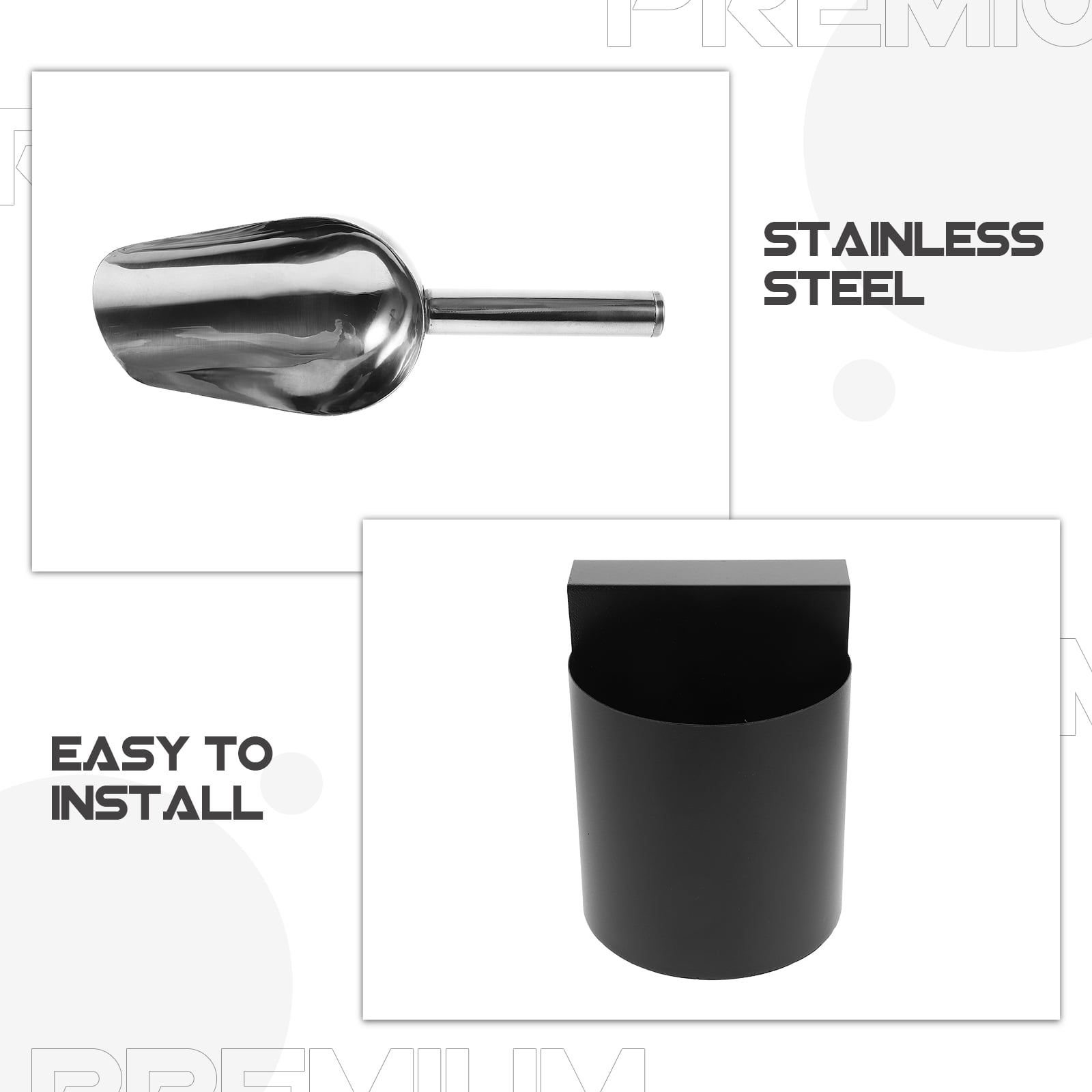 UPKOCH 1Set Ice Scoop for Ice Maker with Material for Restaurants