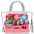 thumbnail image 1 of Felt Handbag Insert - 2 in 1 Sturdy Purse Insert Organizer Bag in Bag, 1 of 5