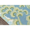 thumbnail image 3 of Momeni Floral Contemporary Area Rugs, Blue, 3 of 5