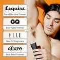 thumbnail image 5 of Meridian Premium Trimmer Smooth Body & Bikini Electric Pubic Hair Grooming Shaver, Waterproof, for Men & Women, Onyx, 5 of 10