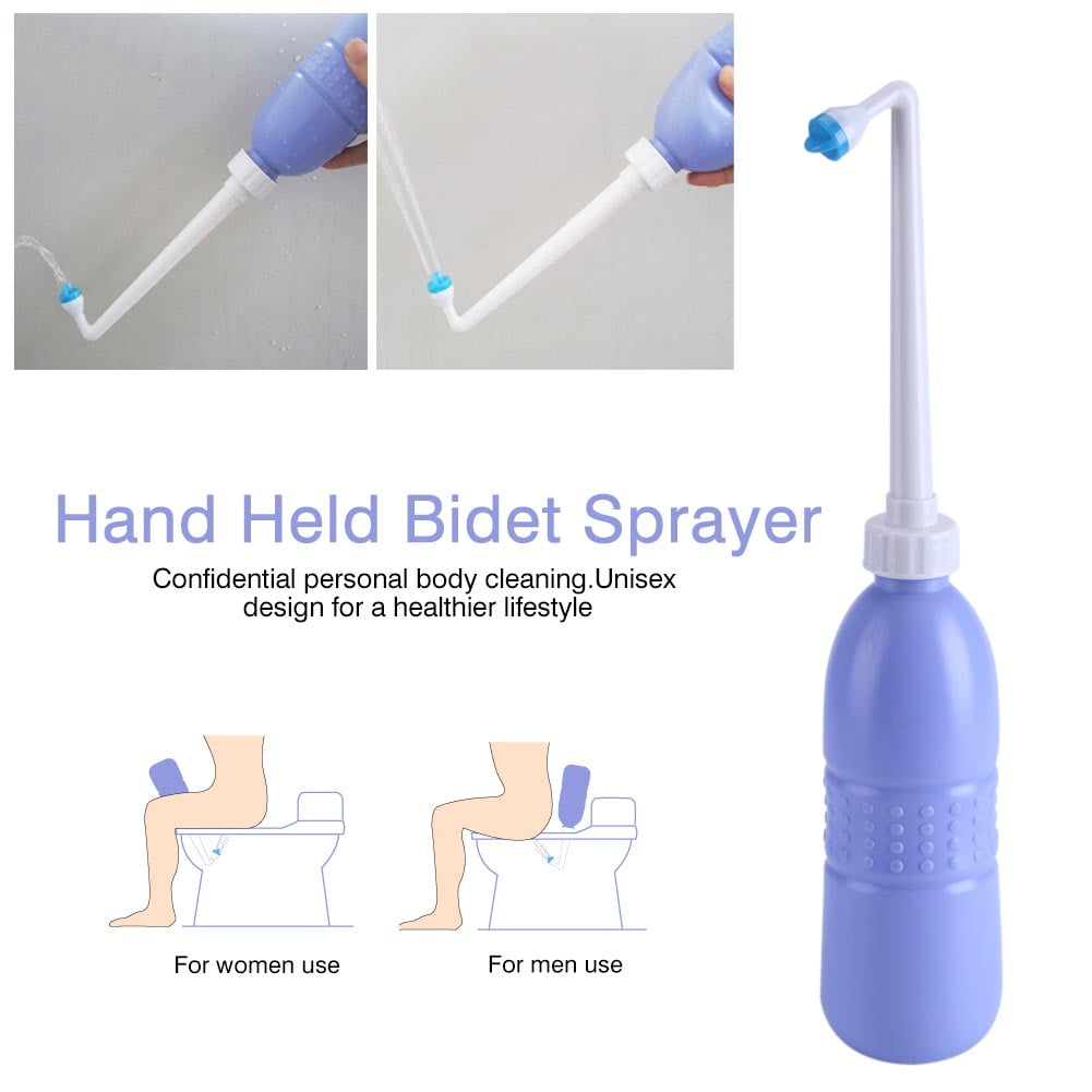 Yosoo Hand Held Toilet Bidet Sprayer,Portable Bidet Sprayer Handheld Hand Spray Water Washing Toilet Bathroom Home Travel Use,Bidet Sprayer,Toilet Bidet Sprayer