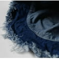 thumbnail image 2 of Bucket Hat Denim Fisherman Hat for Women Fringe Wide Brim Summer UV Protection Sun Hat Distressed Beach Hat, 2 of 5