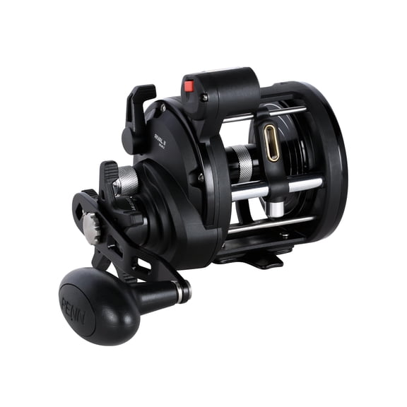PENN Rival II Level Wind Conventional Fishing Reel, Right-Handed, 30 Size Reel