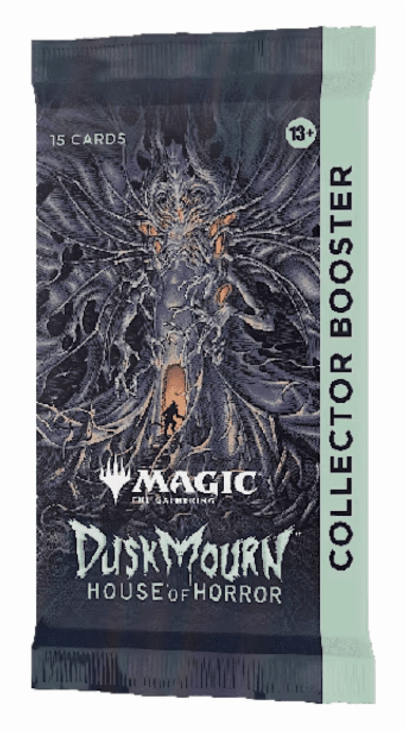 Magic The Gathering Duskmourn: House of Horror COLLECTOR Booster Pack (15 Cards)