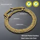 thumbnail image 2 of Collar De Cadena De Oro Para Perro De Acero Inoxidable De 18, 2 of 7