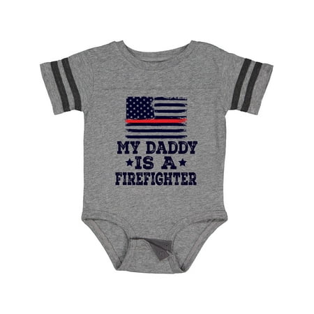 

Inktastic Fireman Daddy is a Firefighter Gift Baby Boy or Baby Girl Bodysuit