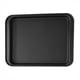 thumbnail image 5 of Yuarrent Moldes rectangulares para hornear, bandeja para horno de acero inoxidable para galletas, revestimiento antiadherente, grande para Cocina y Comedor Negro 33*23cm Yuarrent HA6478-01, 5 of 6