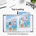 thumbnail image 3 of Vienrose Small Photo Album 4x6 Photos, 2 Pack Linen Cover Mini Photo Book, 26-Page Holds 52 Pictures, Artwork or Postcards Storage, 3 of 6