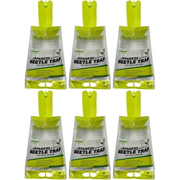 RESCUE! Japanese Beetle Trap  Reusable Bag - 6 Traps