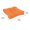 OR, variant on Orange 3D Thickened Seat Cushion, Compressed Floor Mat, Imitation Linen Fabric, Polyester Filled Cushion Pad, Candy Color Mat for Chair, Sofa, Office, Car, Travel, Home Decor, 15.75 x 15.75 inches