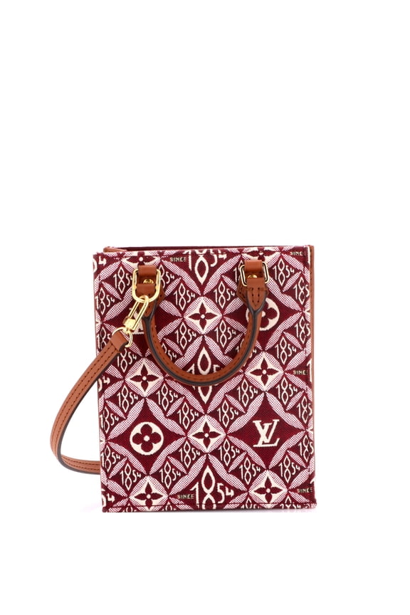 Pre-Owned Petit Sac Plat Bag Limited Edition Since 1854 Monogram Jacquard By Rebag